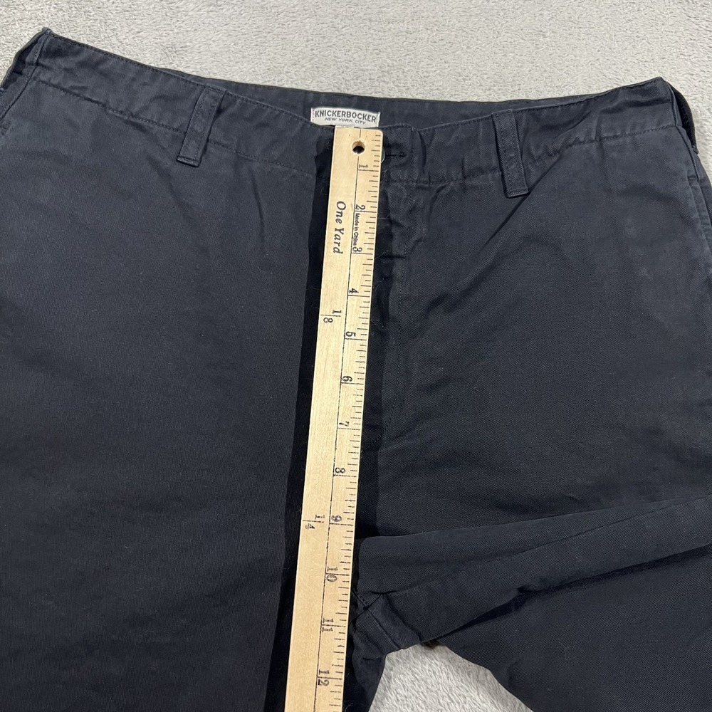 Knickerbocker NYC Chino Pants Mens 32x28 Black - Picture 5 of 14